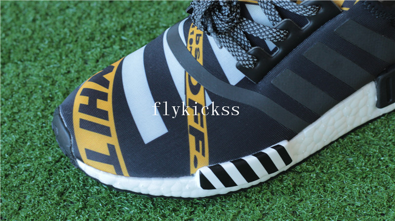 Off White x Adidas NMD R1 Boost BA7528